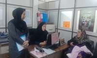 پایش ناظر معاونت بهداشت از مرکز خدمات جامع سلامت مسجد السادات و پایگاه فاضل 3