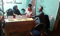 حضور تیم های سلامت مرکز بهداشت 