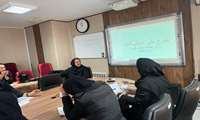 گامی دیگر در مسیر تقویت جوانی جمعیت هفتمین جلسه طرح ملی آمایش امید در مرکز بهداشت شما ل غرب 2 دانشگاه علوم پزشکی ایران  برگزار شد