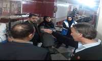  گشت مشترک کارشناسان بهداشت محیط مرکز بهداشت شمال غرب ٢ در معیت نمایندگان محترم سازمان تعزیرات حکومتی دامپزشکی و اتاق اصناف 