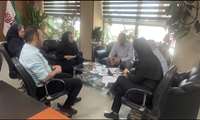 بازدید  کارشناس مسئول واحد بهداشت حرفه‌ای  مرکز بهداشت شمال غرب ۲ از انبار فروشگاه شهروند شعبه بیهقی