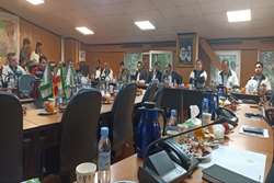 جلسه هماهنگی دهه کرامت در ستاد مدیریت بحران واقع در پارک لاله