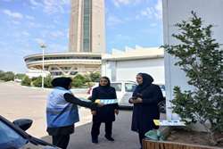 پایش اماکن اسکان و مراکز تهیه غذا توسط کارشناسان بهداشت محیط مرکز بهداشت شمال‌غرب ۲