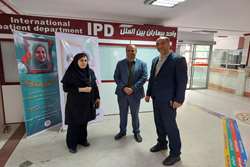  بازدید گروه بهداشت حرفه ای در شرایط جنگی از بیمارستان های توس و پارس و امام خمینی تحت پوشش مرکز بهداشت شمال غرب ۲ دانشگاه علوم پزشکی ایران