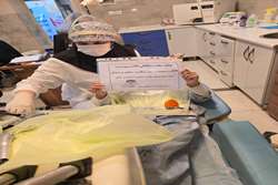 فعالیت واحد بهداشت دهان و دندان در  چهارمین روز از  هفته سلامت با شعار خود مراقبتی و سلامت روان مبتنی بر دانش  مرکز بهداشت شمال غرب ۲ دانشگاه علوم پزشکی ایران