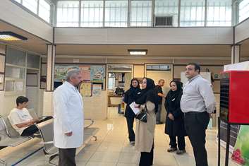 پایش مدیریتی مرکز خدمات جامع سلامت شهید کاظمیان