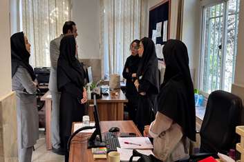بازدید از مرکز خدمات جامعه سلامت سعادت آباد با تاکید بر ارتقای کیفیت خدمات