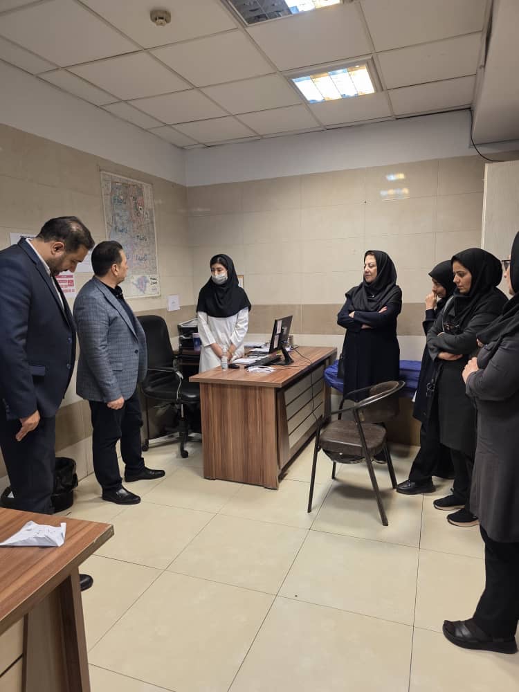بازدید معاون فنی معاونت بهداشت دانشگاه از مراکز خدمات جامع سلامت شهید کاظمیان و فاضل