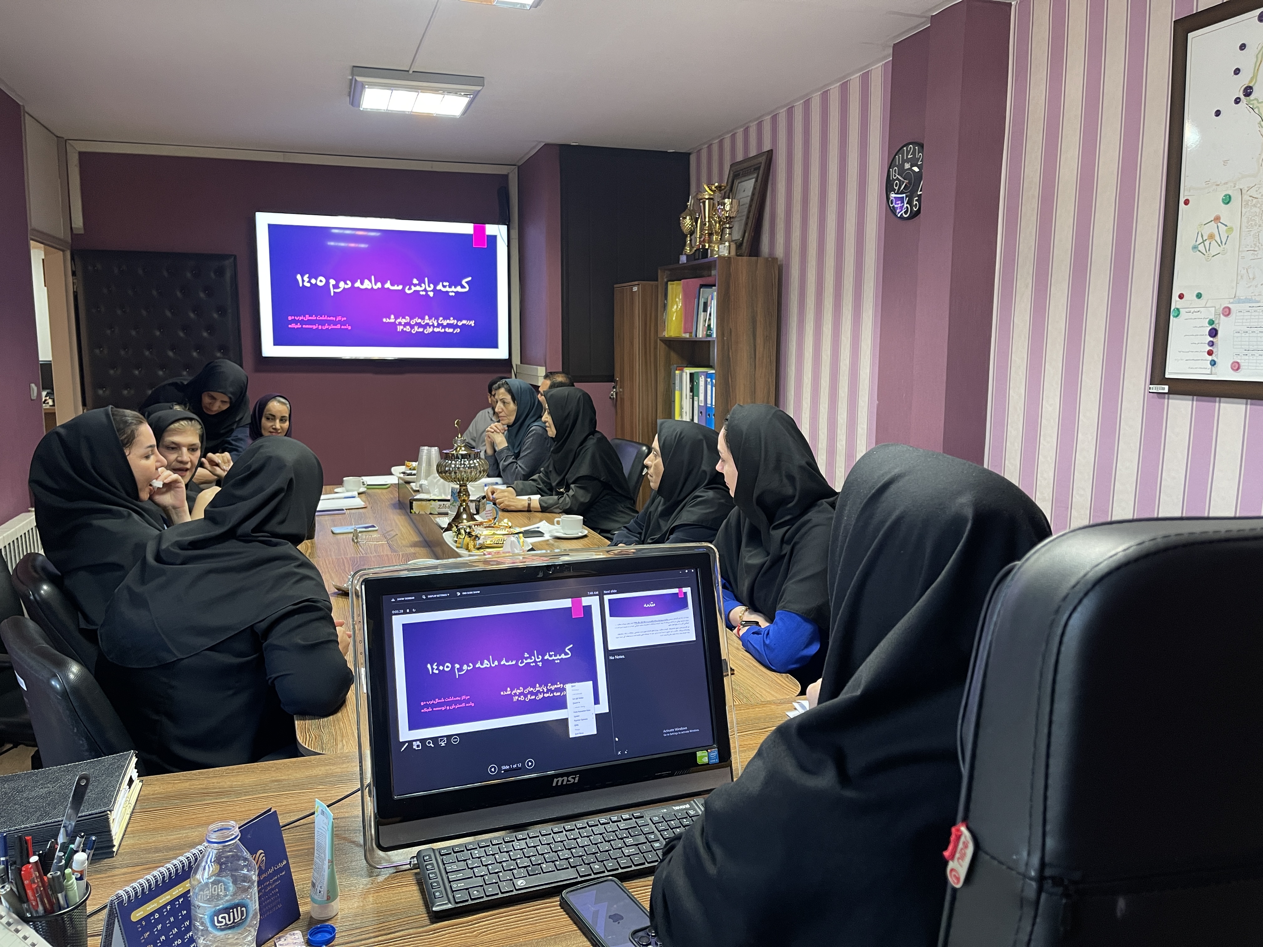 رشد چشمگیر اجرای برنامه پایش در مراکز و پایگاه‌های تحت پوشش مرکز بهداشت شمال‌غرب 